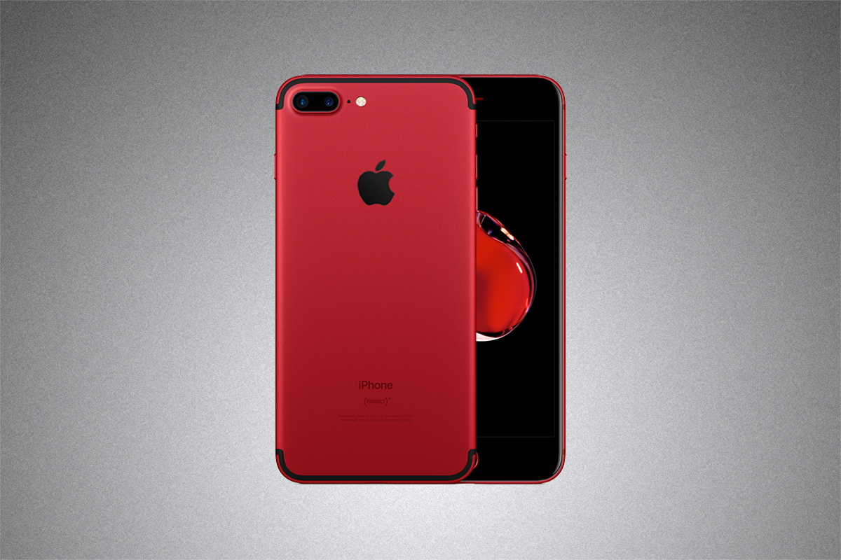 Rdeči iPhone 7
